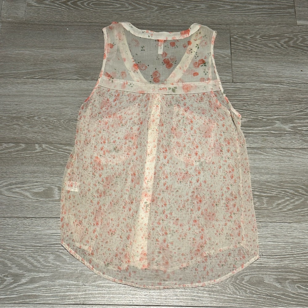Floral RVCA Top - Picture 4 of 5